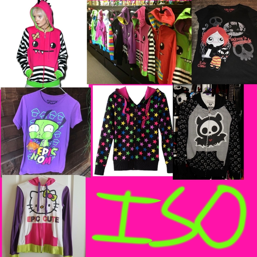 IN SEARCH OF SCENE KID CLOTHING